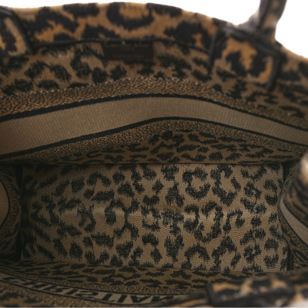Dior Leopard Print Tote Bag - Picture 2 of 7